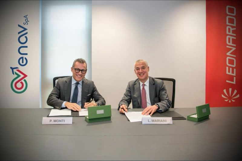ENAV E LEONARDO RAFFORZANO LA COLLABORAZIONE SUI MERCATI INTERNAZIONALI