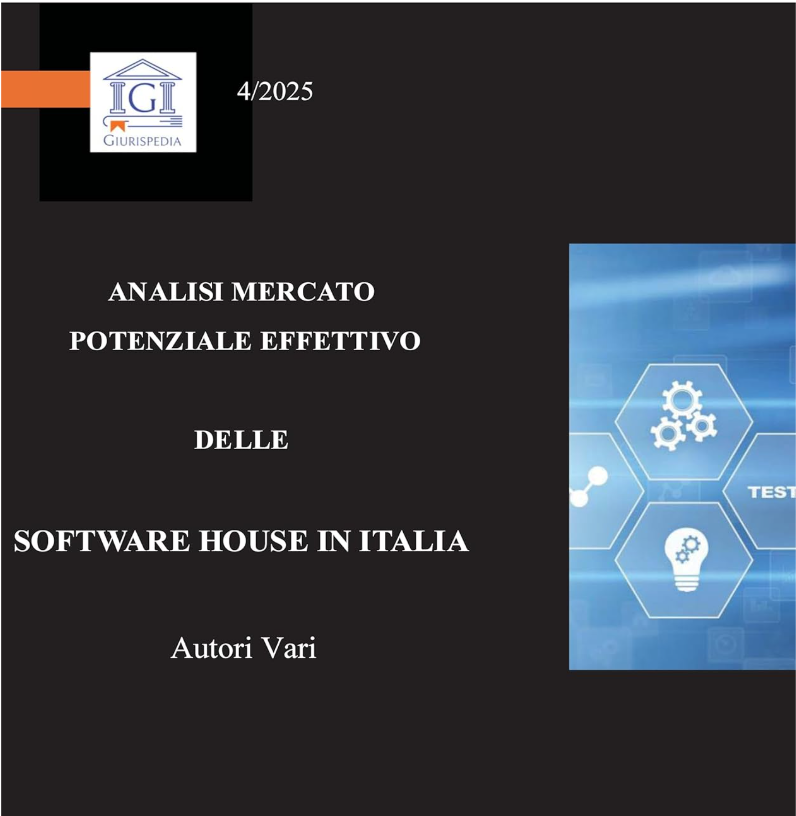Disponibile l’analisi di settore”IL MERCATO POTENZIALE EFFETTIVO DELLE SOFTWARE HOUSE IN ITALIA: ANALISI CONGIUNTURALE E DETERMINAZIONE DEL TAM-SAM-SOM”