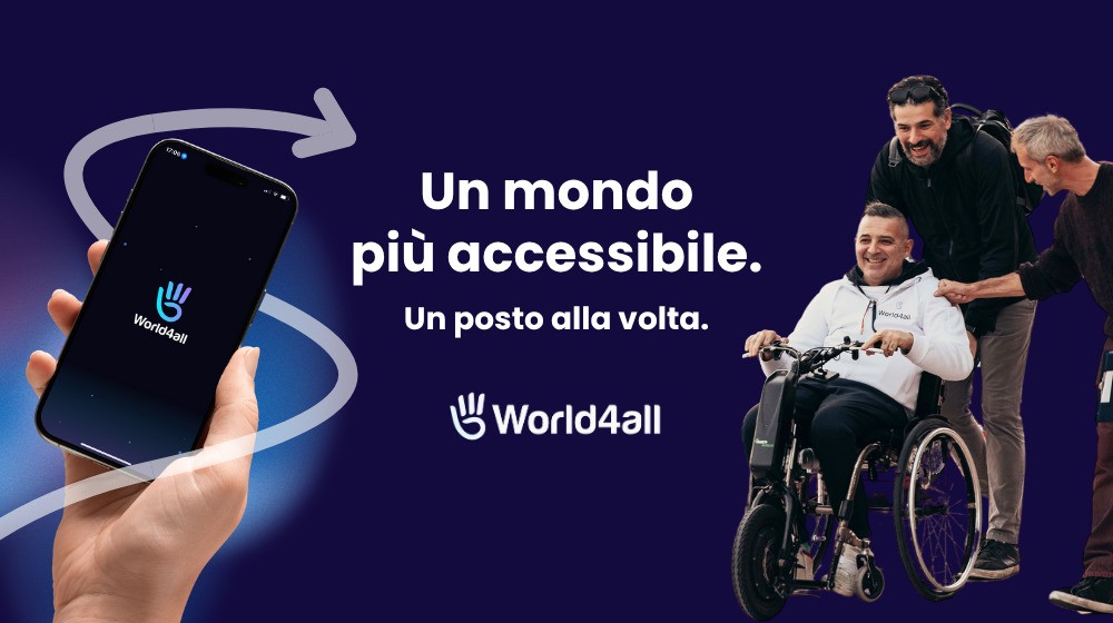WORLD4ALL LANCIA IL PRIMO ROUND DI EQUITY CROWDFUNDING SU MAMACROWD PER COSTRUIRE UN MONDO REALMENTE ACCESSIBILE